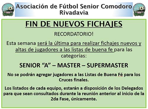 Noticias de la Asociación